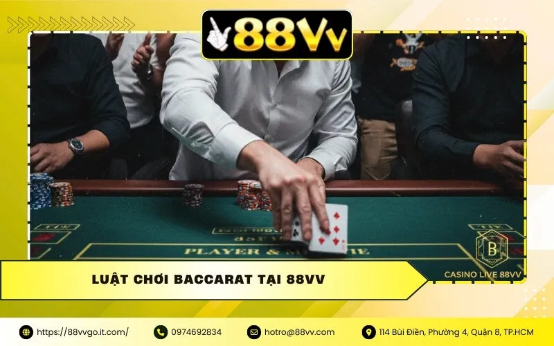 Luật chơi Baccarat tại 88vv