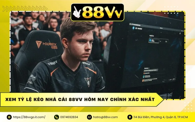 Xem Tỷ Lệ Kèo Nhà Cái 88vv Hôm Nay Chính Xác Nhất